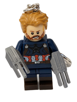 Captain America Schlüsselanhänger LOZ Bausteine  Set DIY Geschenk