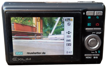 Casio Exilim EX-Z11 Digitalcamera | 7.2 MP |  2.6 Zoll | Schwarz
