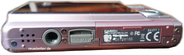 Casio EXILIM ZOOM EX-Z77 A |  7.2 MP | 2,6 Zoll | Rosa
