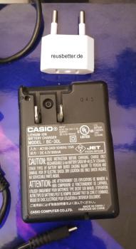 Casio BC-30L | Exilim EX-2750 Akku Ladegerät