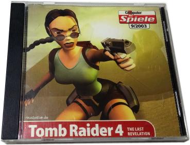 Tomb Raider 4 The Last Revelation Computer Bild Spiele Ausgabe 9/2003 PC CDROM