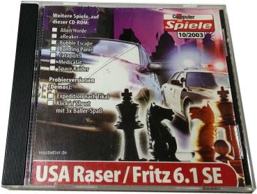 Computer Bild Spiele Ausgabe 10/2003 〄 USA Raser - Fritz 6.1 SE