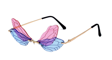 Sonnenbrille Libelle Cosplay Steampunk zweifarbig