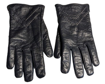 Damen Echtleder Winter Handschuhe 7.14 schwarz