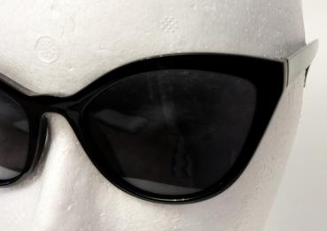 Sonnenbrille Damen Vintage Cat Eye 50 Teens 2 Farben Auswahl