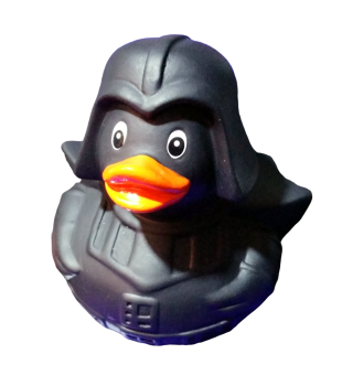 Dark Vader Motiv Star Wars Badeente Quietscheente | Quietscheentchen
