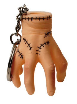 Das eiskalte Händchen - Addams Family - 3 D Schlüsselanhänger Metall