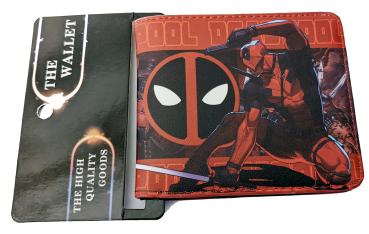 Deadpool Motiv Geldbörse Unisex Kunstleder Portemonnaie