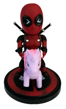 Deadpool Unicon Sammel Figur Deadpool Mini EGG Attack Serie