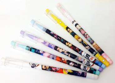 Demon Slayer All Stars シ Fine Liner - Gel Liner Set シ 6 Stück Set シ Kimetsu no Yaiba