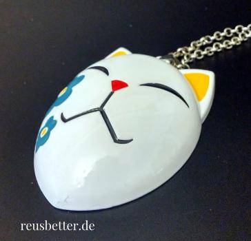 Demon Slayer Makomo Maske Halskette Anime Motiv Kette