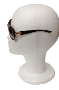 Design Damen Sonnenbrille ☀ Sarah Kern ☀ mit Goldenem Hartschalen Etui