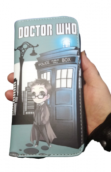 Preview: Doctor WHO Tardis -Police - Box Portemonnaie | Comic Stil | 20 cm groß
