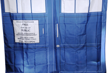 Preview: Doctor Who TARDIS Police Box Duschvorhang 180x180cm