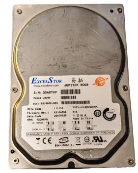 ExellStor Jupiter 80GB Q5A0TUP 7200rpm 3.5 IDE Festplatte