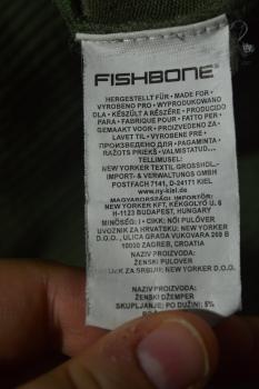 Fishbone ✿ Damen Sweatshirt ✿ V-Ausschnitt ✿ New Yorker