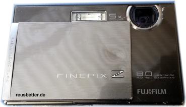 Fujifilm FinePix Z100fd Digitalkamera | 8 MP | 2,7 Zoll | Silber
