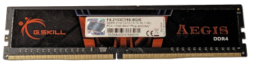 G.Skill DIMM 16GB (2x8)Kit - DDR4-2133 Value - Desktop RAM - F4-2133C15S-8GNT & F4-2133C15S-8GIS