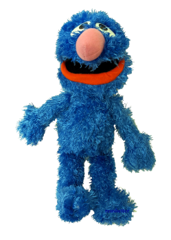 GROBI aus der Sesamstrasse Plüschpuppe 35 cm