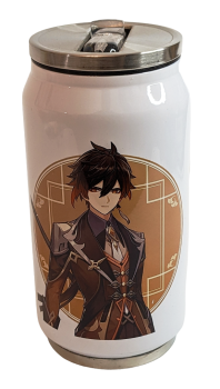 Genshin Impact Zhongli Kaffee ToGo Thermobecher Edelstahl Isolierbecher