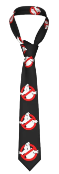 Ghostbusters Krawatte - Motiv - Achtung Geister Unisex