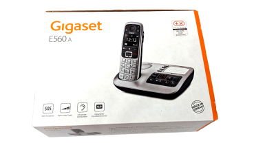 Gigaset E560A - Schnurloses Telefon  Set- Senioren DECT-Telefon große Reichweite