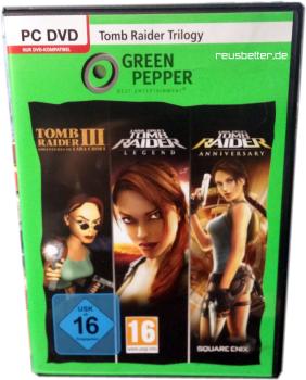 Tomb Raider Trilogy | PC, 2012, DVD-Box | Lara Croft | PC Spiel - Green Pepper