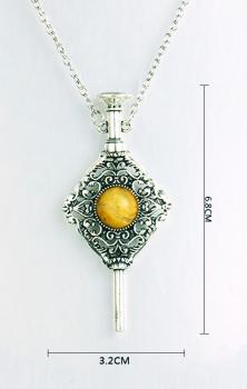 Phantastische Tierwesen und wo sie zu finden sind Gellert Grindelwald Motiv Blutpakt Stein Halskette