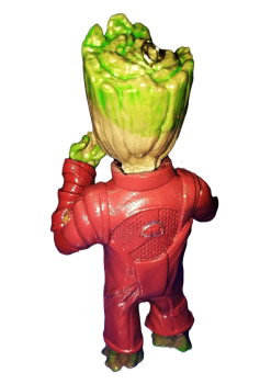 Groot 3 D Anhänger - Guardians of the Galaxy Vol. 2 | mit abnehmbarem Schlüsselring | 3 Motive