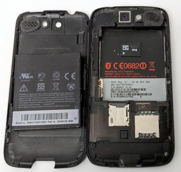 HTC Desire PB99200 Smartphone ❖ 3.7 Zoll ❖ 8GB SD Karte ❖ Android Handy ❖ Graphit
