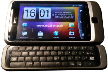 HTC Desire Z - A7272 Smartphone  Querz 5 MP 1.5 GB  3.7 Zoll  ohne Vertrag