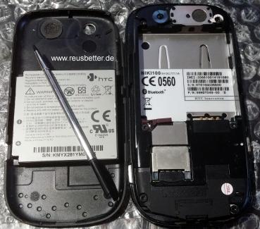 HTC Touch Dual Mod: NIKI100 Smartphone Windows Phone 2.0 MP  2.6 Zoll