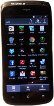 HTC ONE S SMARTPHONE | 16 GB | 4.3 ZOLL | 8 MP | SCHWARZ SUPER AMOLED ANDROID