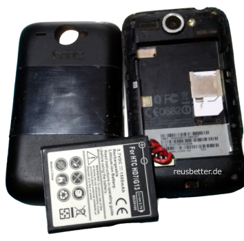 HTC Wildfire A3333 Smartphone 5MP Android 2.1- 3.2 Zoll