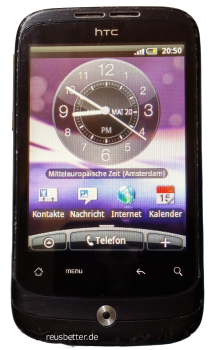HTC Wildfire A3333 Smartphone 5MP Android 2.1- 3.2 Zoll