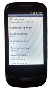 Huawei U8510 IDEOS X3 Smartphone ☑ Android 2.3 ☑ 3.2 Zoll