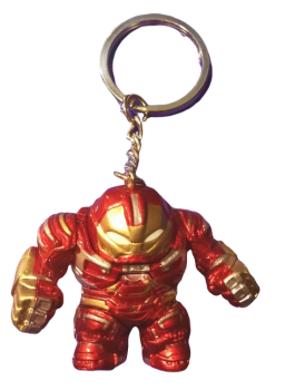 HULKBUSTER 3D Metallic Motiv Anhänger mit Schlüsselring Infintiy WAR