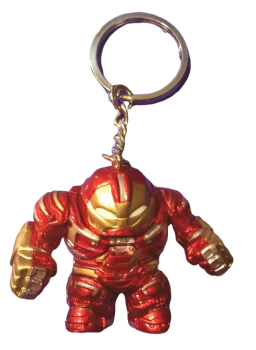 HULKBUSTER 3D Ψ Metallic Motiv Anhänger mit Schlüsselring Ψ Infintiy WAR