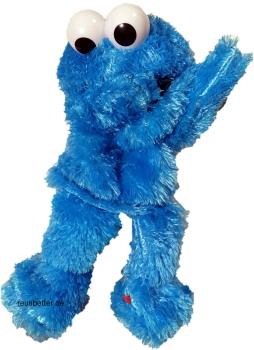 Krümelmonster Sesamstraße Handpuppe Sesamstrasse Handspielpuppe
