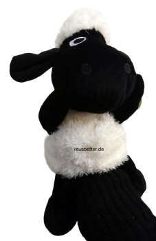 Preview: NICI Shaun das Schaf Handpuppe 33cm – Handspielpuppe mit Klappmaul