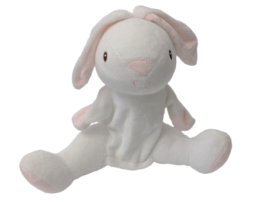 Handspielpuppe flauschiger Hase Handpuppe Meister Lampe Nici