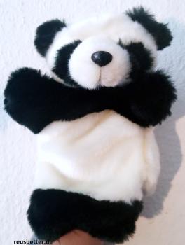 Handspieltier Handpuppe | Niedlicher Panda Bär | Webpelz