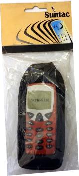 Nokia 6310 Handyhülle Echt Leder Handy Tasche von Suntac