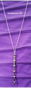 Dumbledore Elderstab Harry Potter Zauberstab Kette  Metall Silber