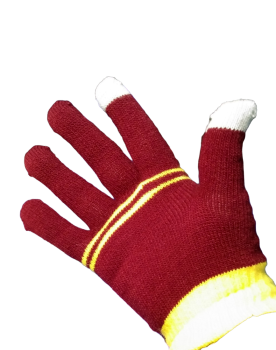 Harry Potter Gryffindor Handschuhe | Unisex | Touchscreen Handschuhe mit Wappen