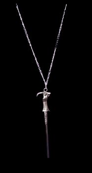 Lord Voldemort Harry Potter Zauberstab Kette Antik Silber