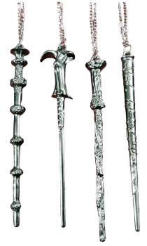 Dumbledore Elderstab Harry Potter Zauberstab Kette  Metall Silber