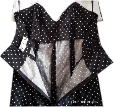Damen Playsuit Hell Bunny | Kai Badeanzug | Polka Dot 50s Rockabilly 5302 L/XL
