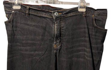 Herren Tiefbund Jeans Frants Janvanderstorm Black 68 Int 52-36