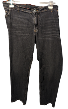 Herren Tiefbund Jeans Frants Janvanderstorm Black 68 Int 52-36